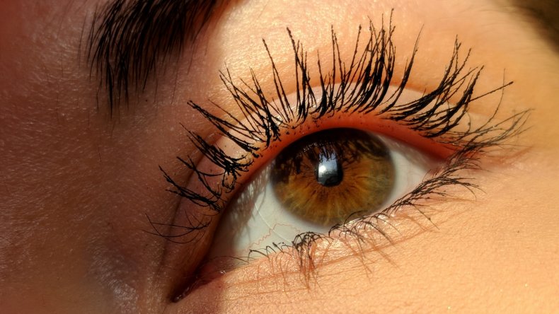 Eyelashes with Mascara