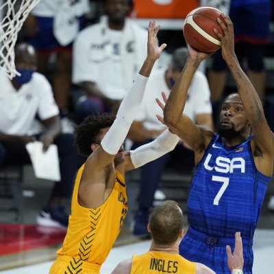 Kevin Durant of Team USA Kevin Durant of Team USA