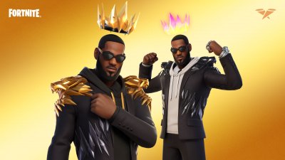 LeBron James King Outfit in Fortnite