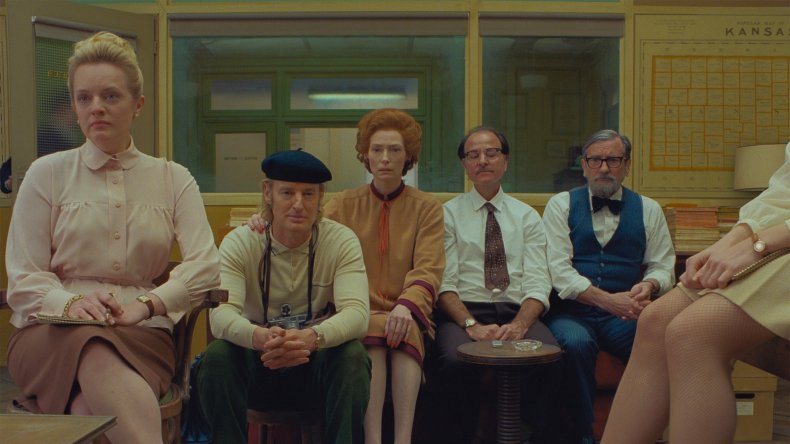 The cast of The French Dispatch