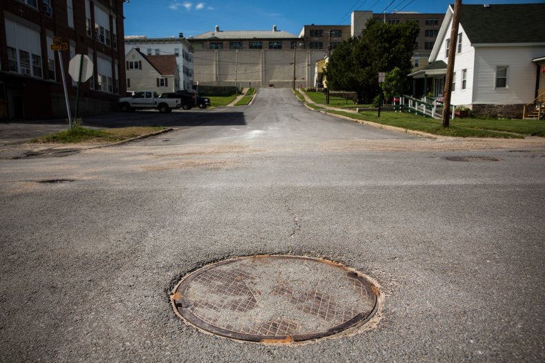 manhole death