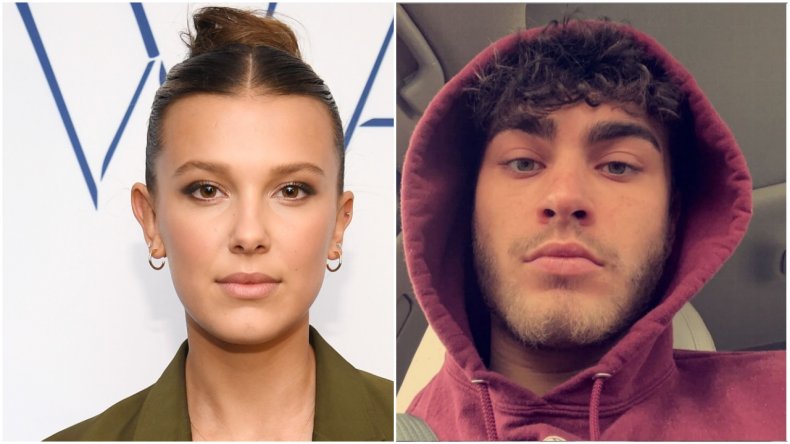 Millie Bobby Brown and Hunter Echo