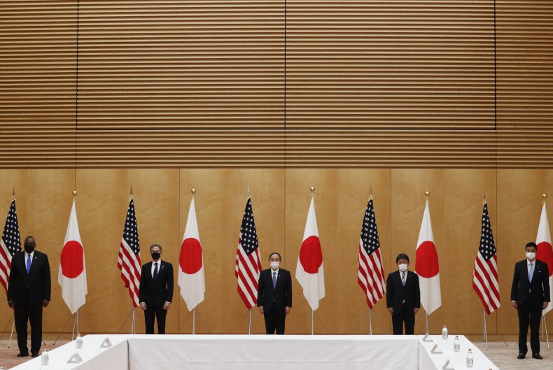 U.S. and Japan Officials Meet In Tokyo
