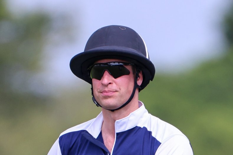 Prince William Plays Charity Polo