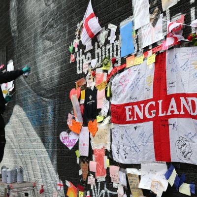 Marcus Rashford mural Marcus Rashford mural