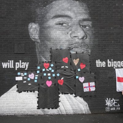 Marcus Rashford mural Marcus Rashford mural