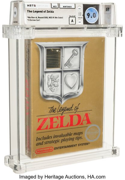 The Legend of Zelda Cartridge
