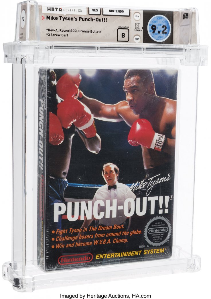 Mike Tyson's Punch-Out Cartridge