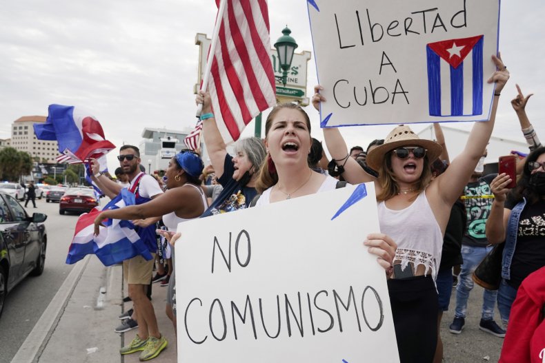 Little Havana Protestors