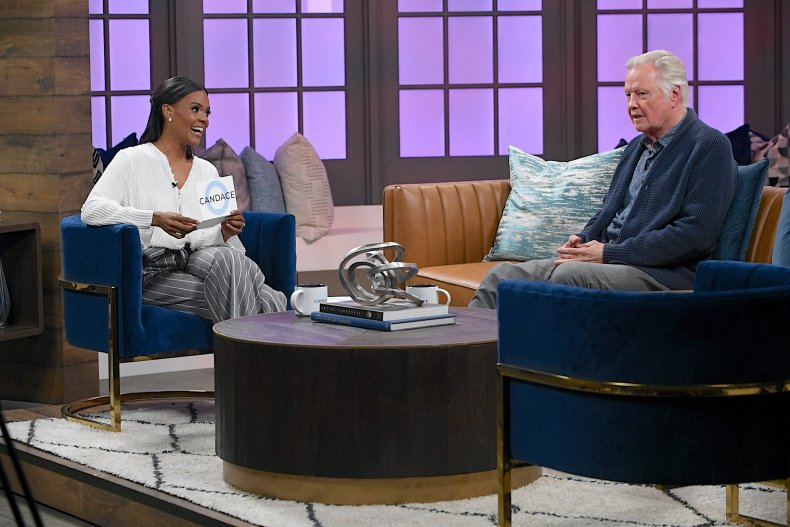 Candace Owens and Jon Voight