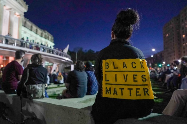 George Floyd anniversary protest