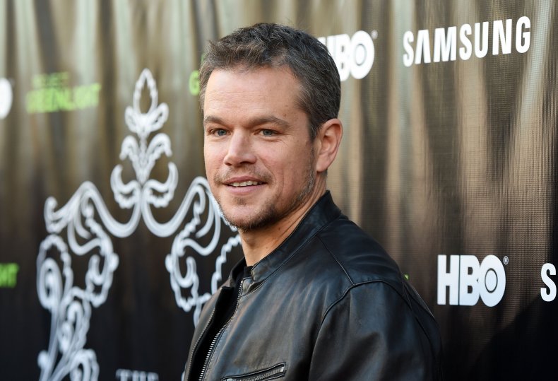 Matt Damon at The Leisure Class premiere