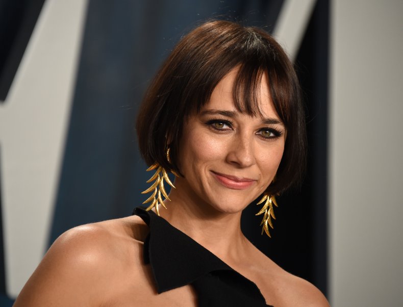 Rashida Jones at Oscar party 