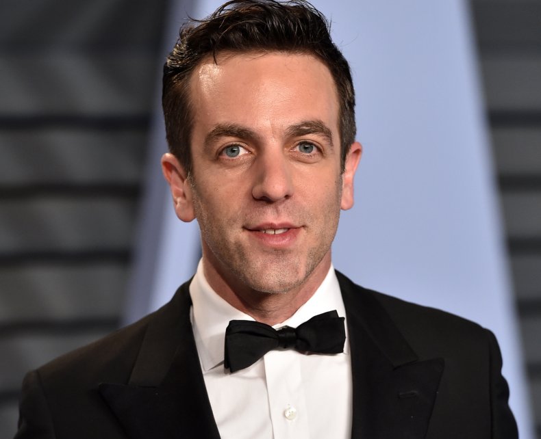 BJ Novak at Vanity Fair Oscars party