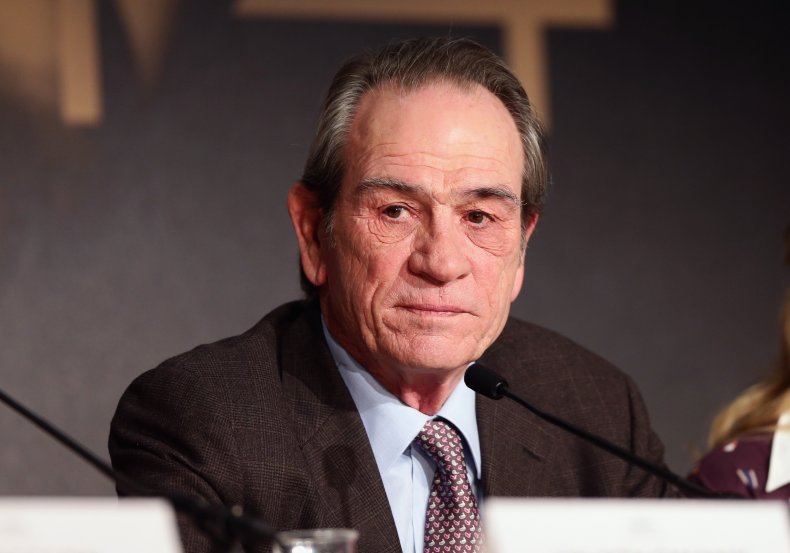 Tommy Lee Jones at Cannes press conference