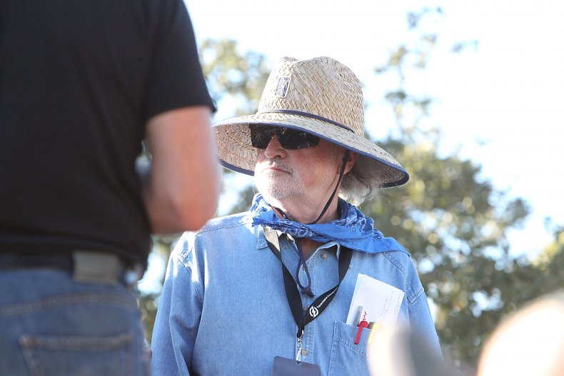 Terrence Malick filming in Texas 