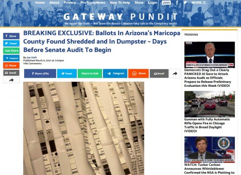 Newsguard Gateway Pundit July 2021