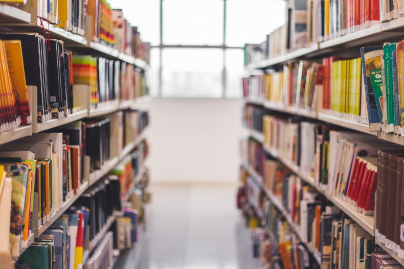 Library stock photo
