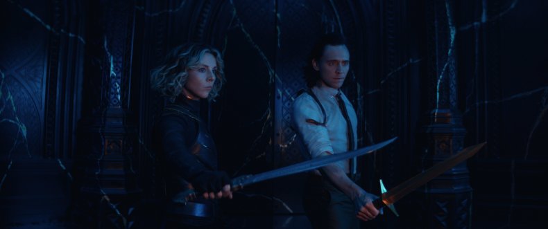 Sylvie and Loki in Loki