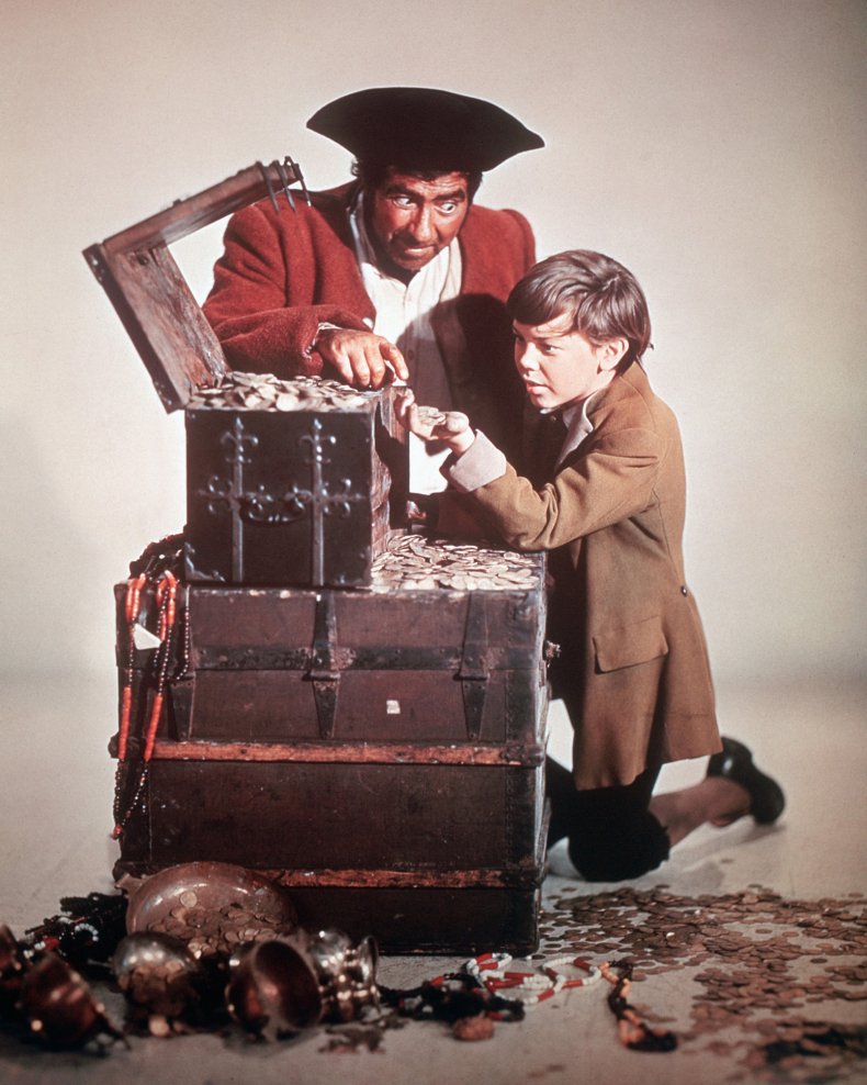 Robert Newton in Treasure Island