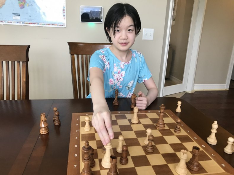 Alice Lee is a chess master