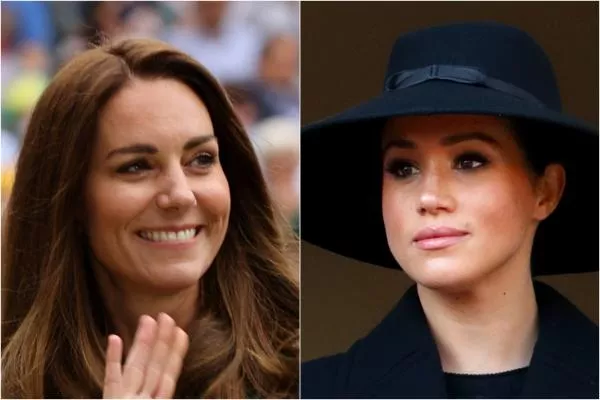 Meghan Markle and Kate Middleton UNSIGNED photograph NEW IMAGE!!! M5180 