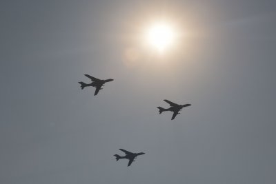 Chinas Nuclear-Capable Bombers Fly Over Military Parade