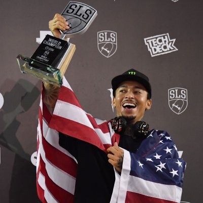 US skateboarder Nyjah Huston US skateboarder Nyjah Huston