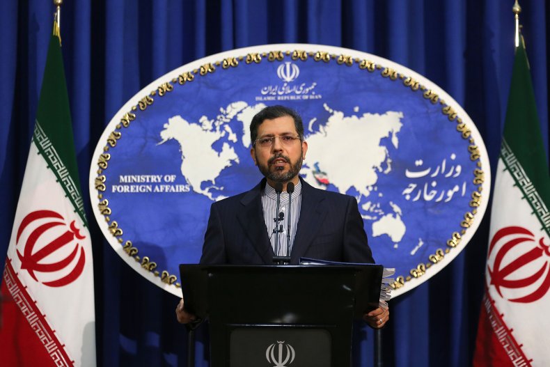 Iranian Foreign Ministry spokesman Saeed Khatibzadeh