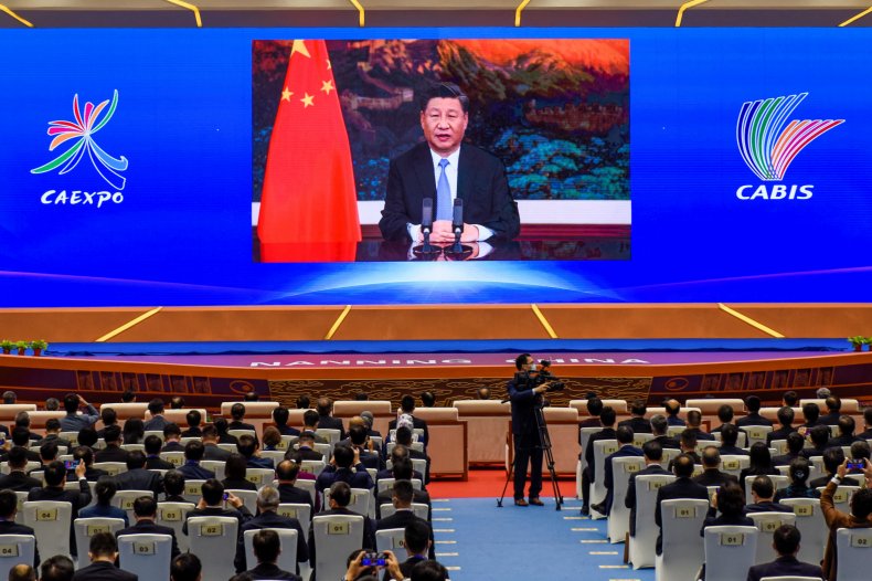 China, President, Xi, Jinping, addresses, ASEAN