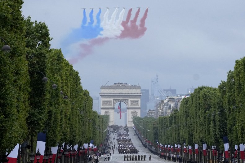 Bastille Day Warplanes