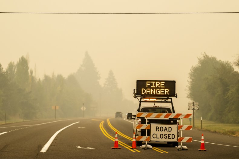 Oregon Wildfire 