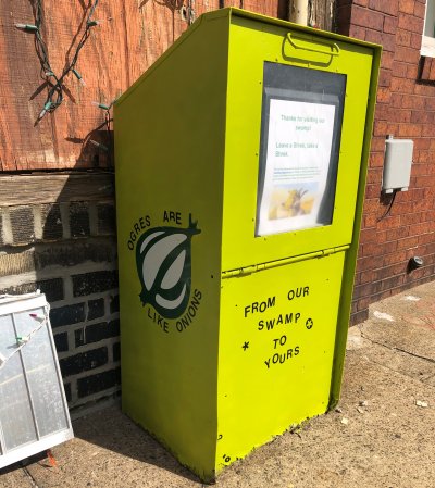 Shrek Box in Philadelphia. Shrek Box in Philadelphia.