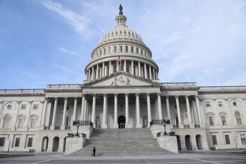U.S. Capitol Building Prepares For Senate Vote
