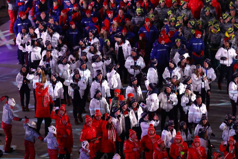 Team USA at the 2018 Winter Olympics.