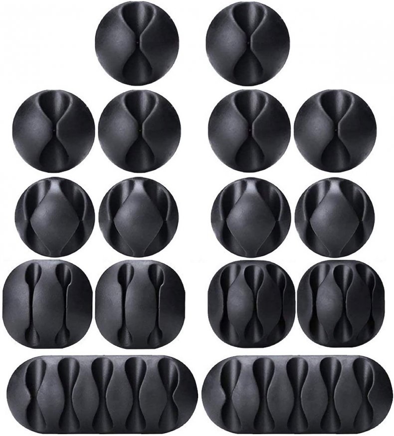 best home organization products cable clips