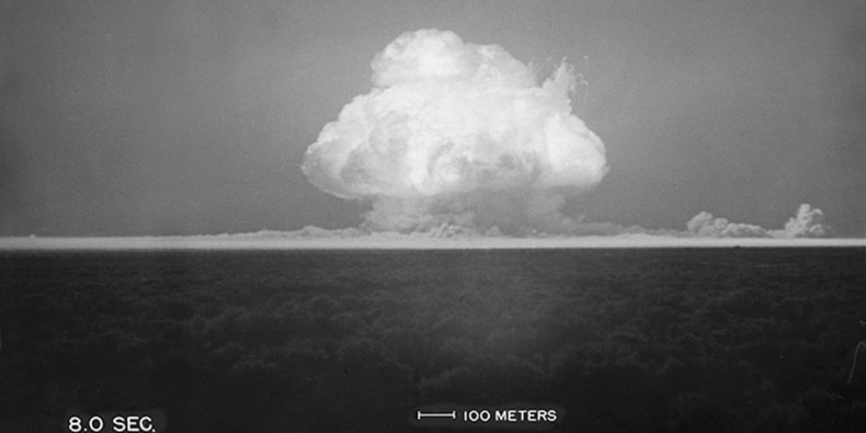 world's first atomic bomb