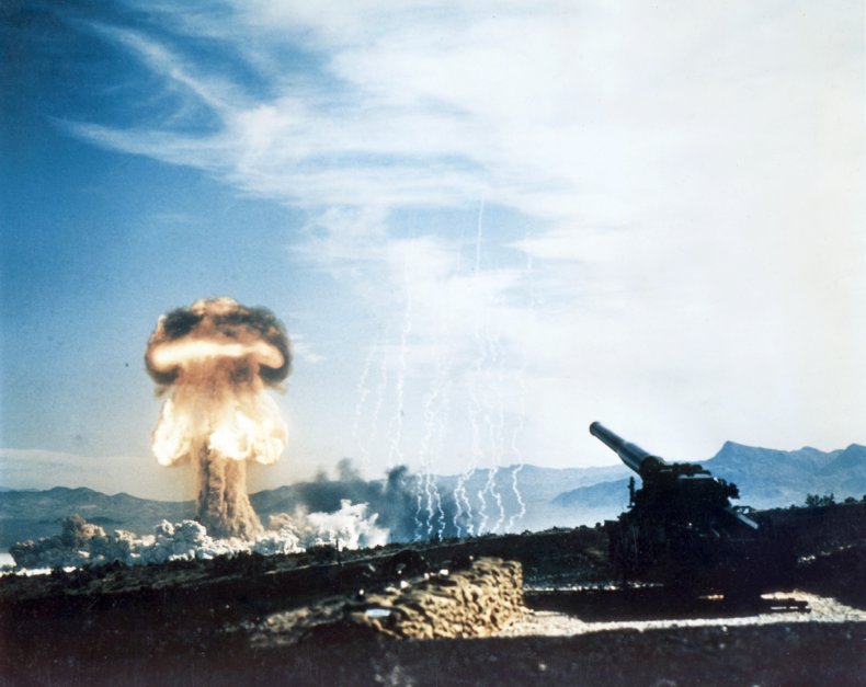 A 1953 nuclear weapons test