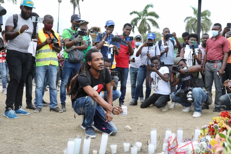 Haiti President Memorial
