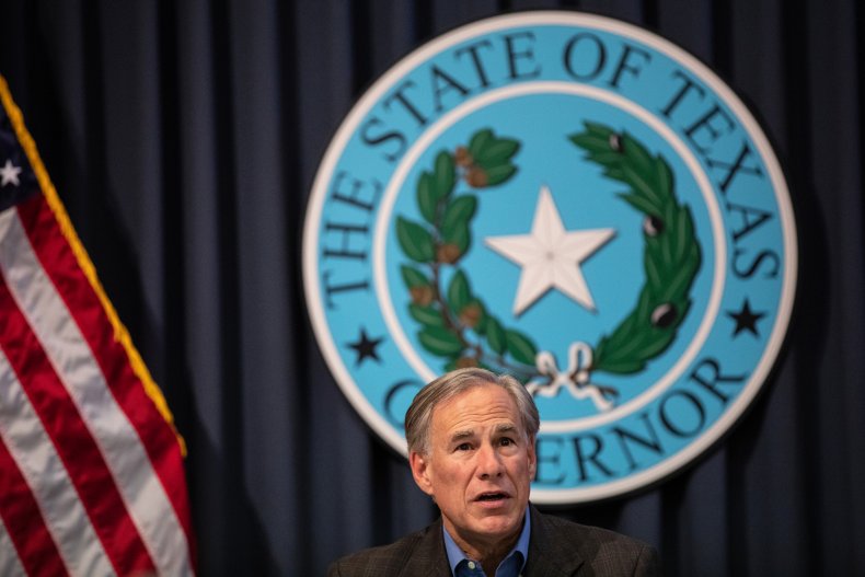 Texas Governor Greg Abbott