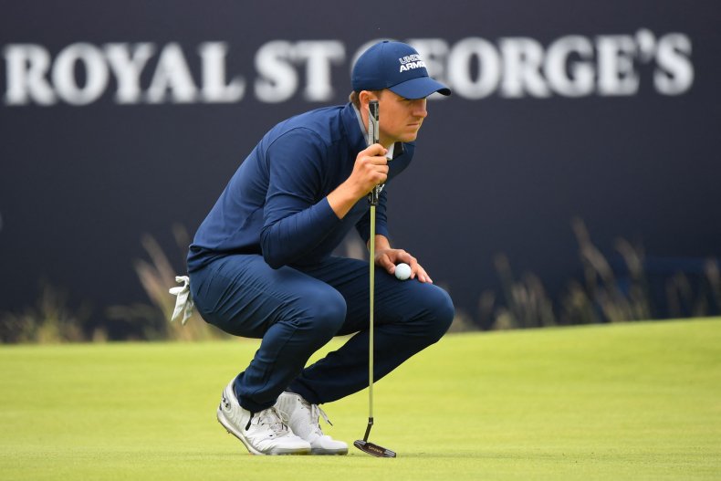Jordan Spieth at The Open Championship