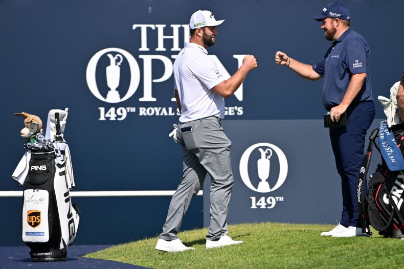Jon Rahm and Shane Lowry