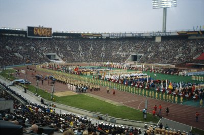 Moscow Olympics opening ceremony