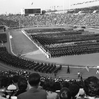 Tokyo 1964 opening ceremony