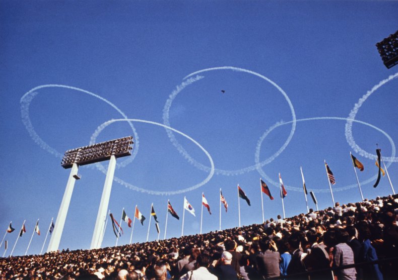 Tokyo 1964 opening ceremony