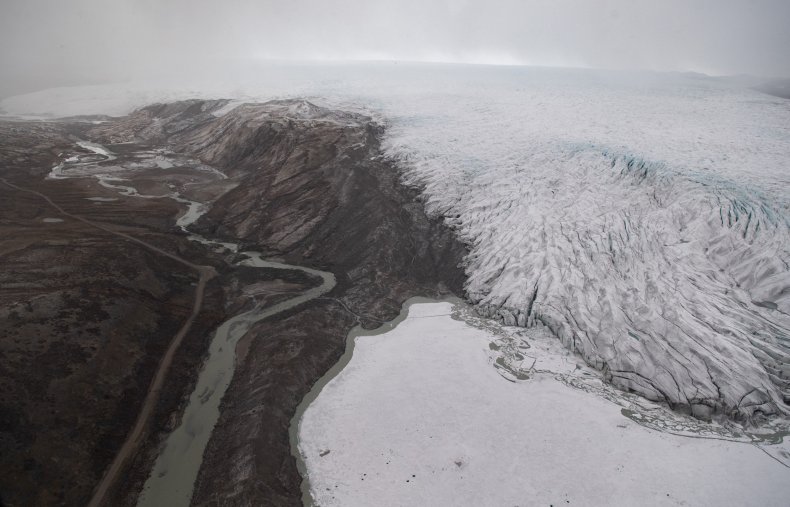 Receding Ice in Greenland