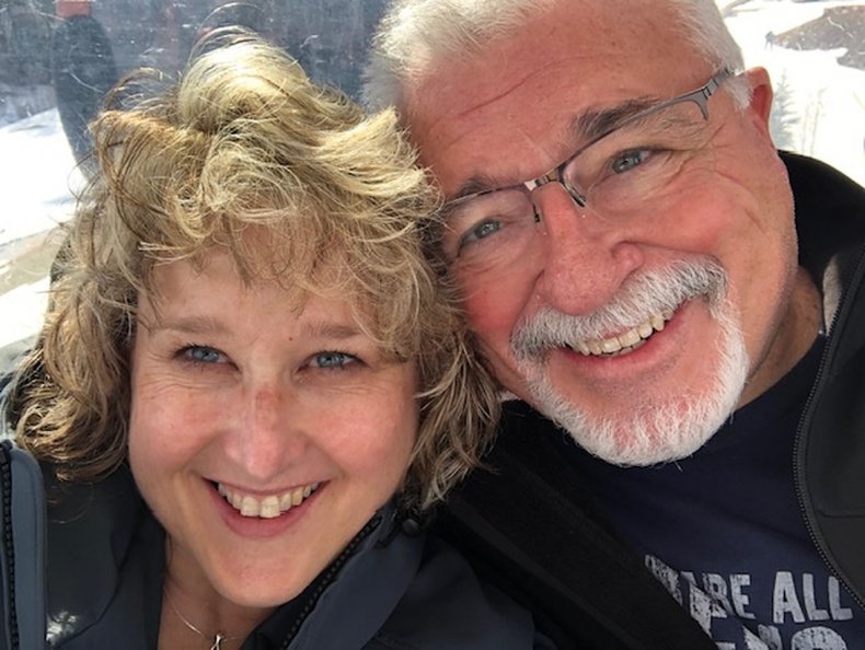Selfie of Gary and Melissa