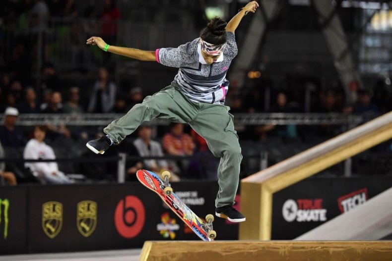 US skateboarder Mariah Duran
