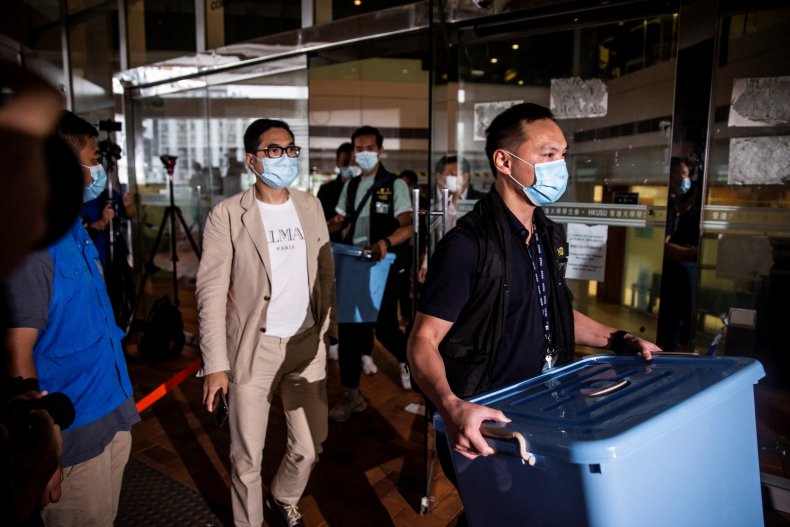 Hong Kong Crackdown