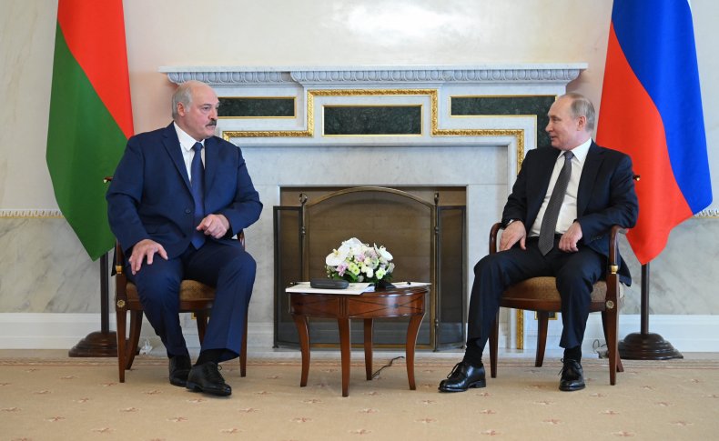 Putin Lukashenko